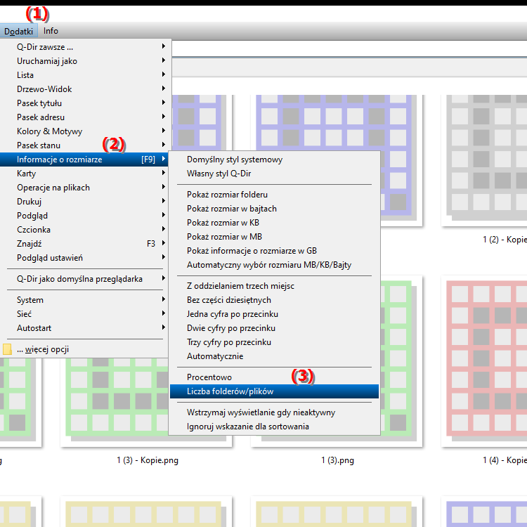 Jak wyświetlić liczbę folderów i plików w kolumnie typu pliku w Eksploratorze plików